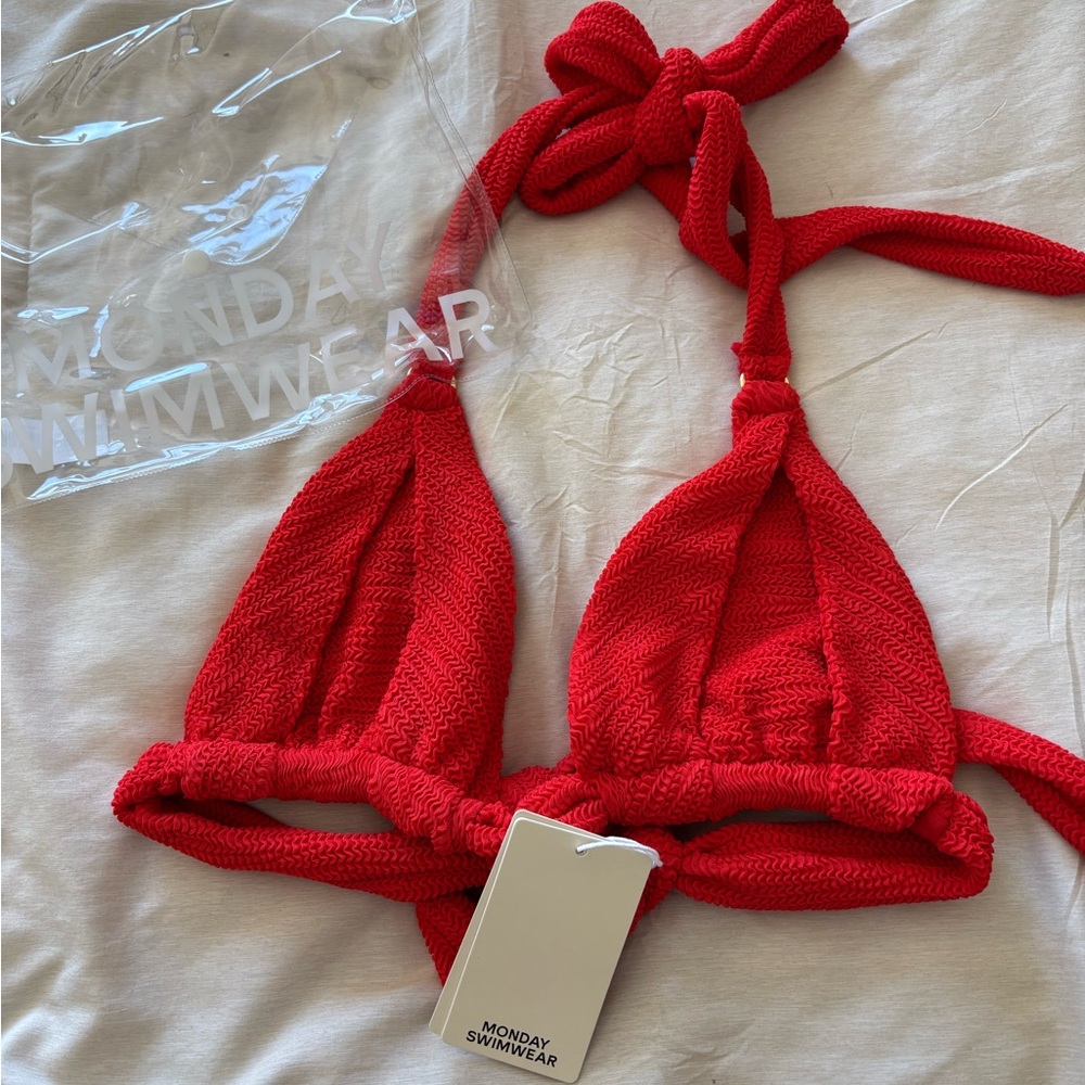 Monday Swimwear Morroco Top - Chili Peoper